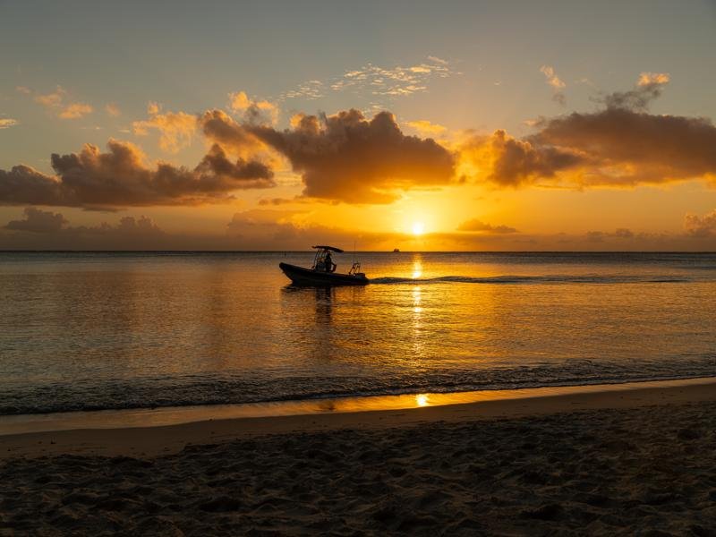 Mont Choisy sunset