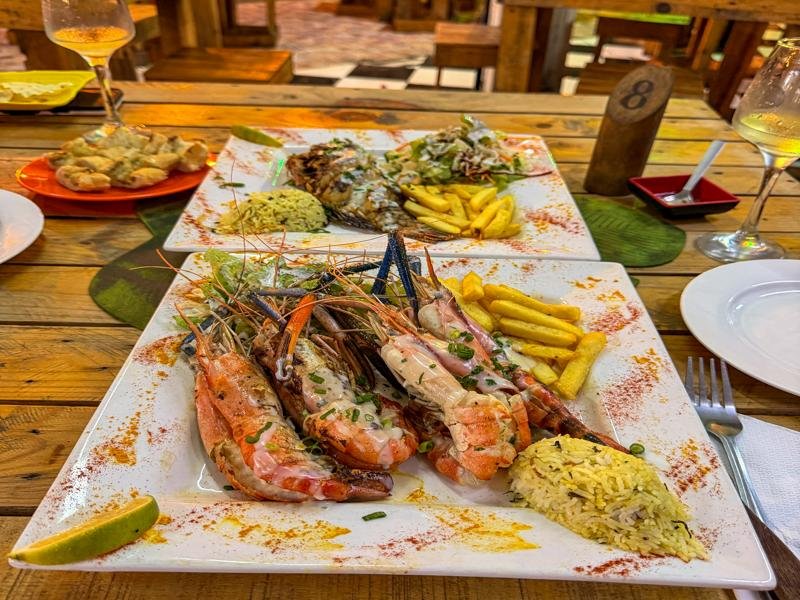 Our seafood feast in town