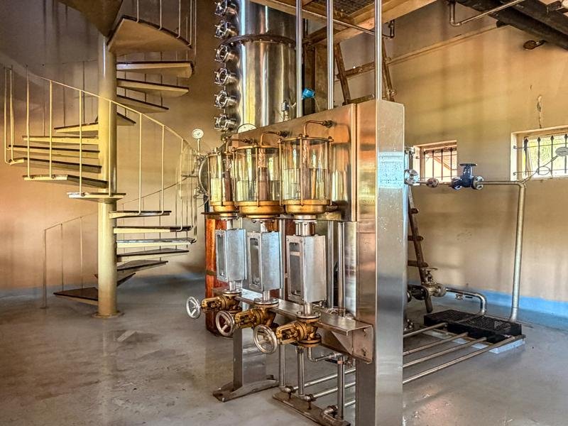 Distilling the rum