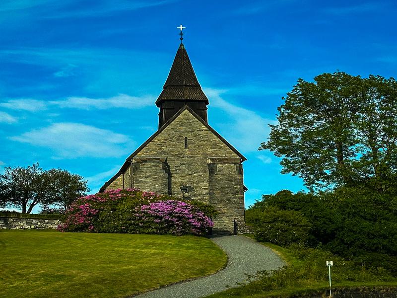 Our first stave-like church sighting