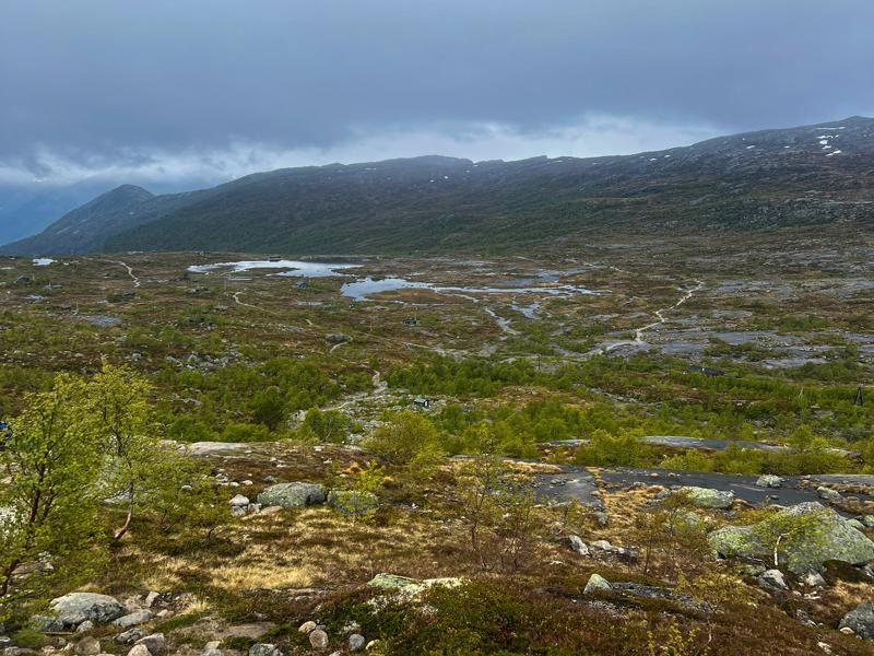 Lots of water from melting snowpack