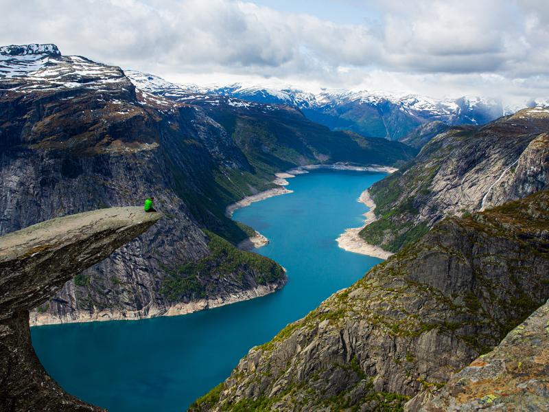 Bryan on the troll's tongue