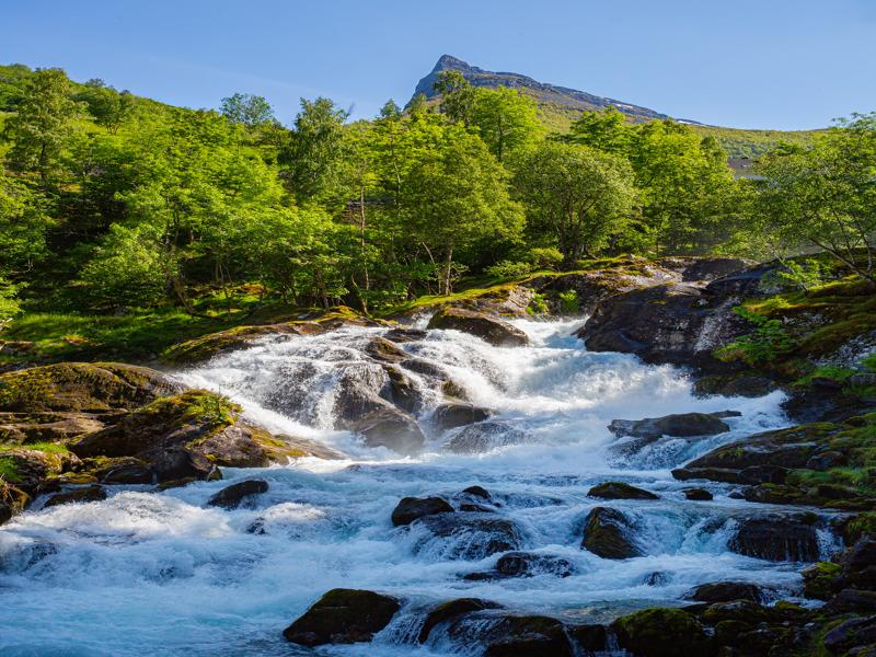Geiranger waterfall
