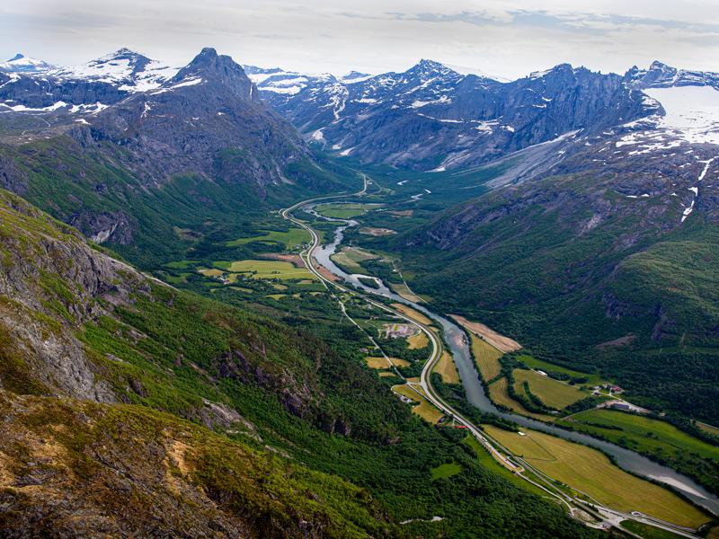 Romsdalseggen Ridge Hike