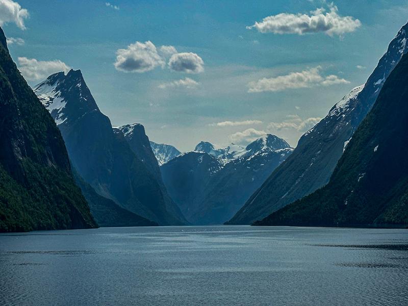 Amazing views while driving