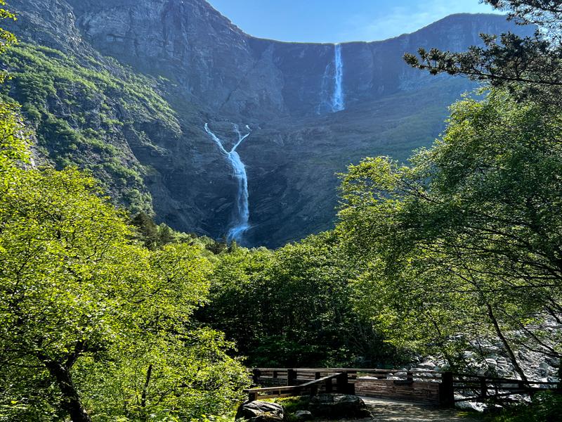 Mardalsfossen from the hike
