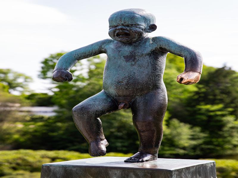 Sculptures by artist Gustav Vigeland