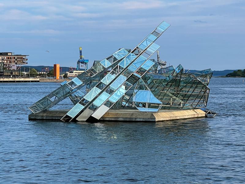 Interesting art near the opera house