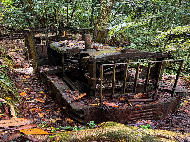 Japanese locomotive used for mining