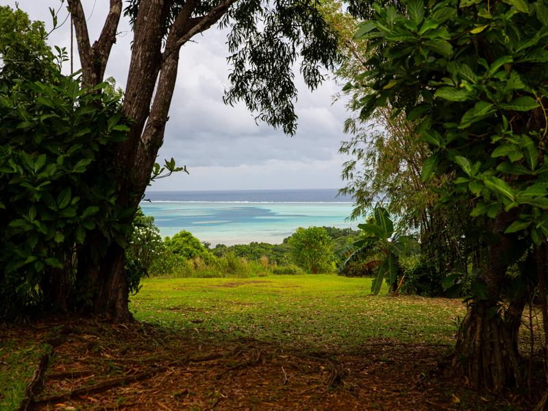View on the way to the monoliths