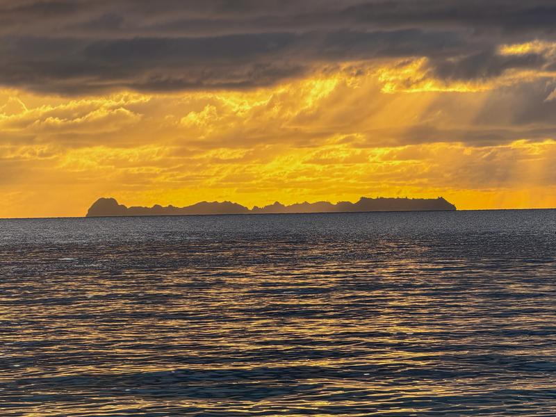 Rock islands from our hotel