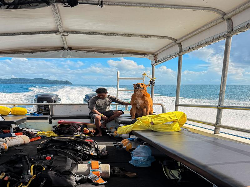 Max and our dive guide