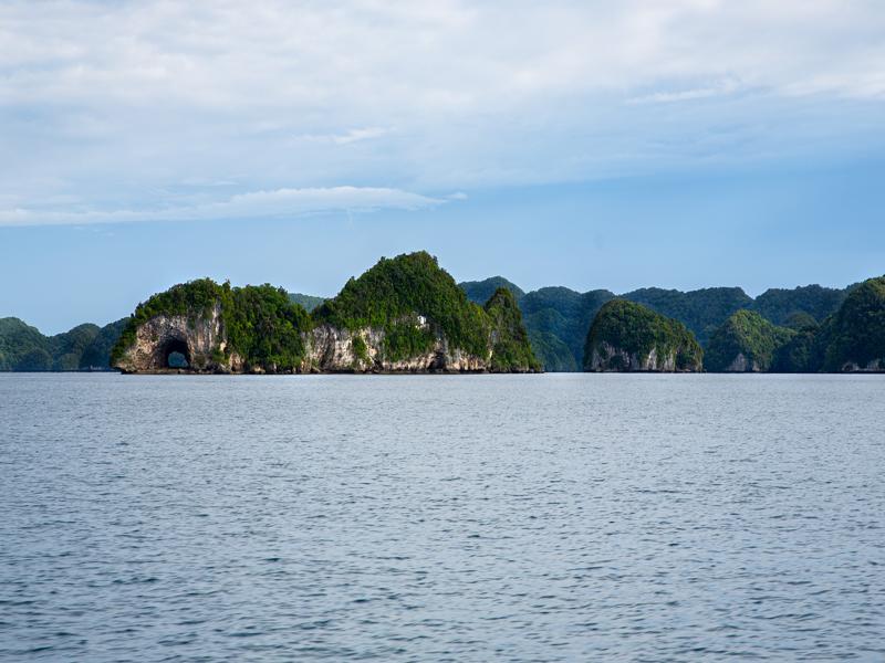 The islands are protected in Palau