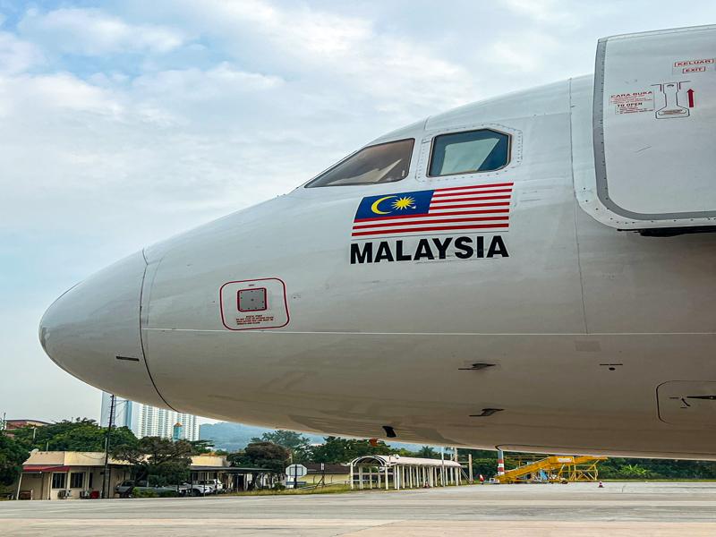 Air Asia plane heading to Langkawi