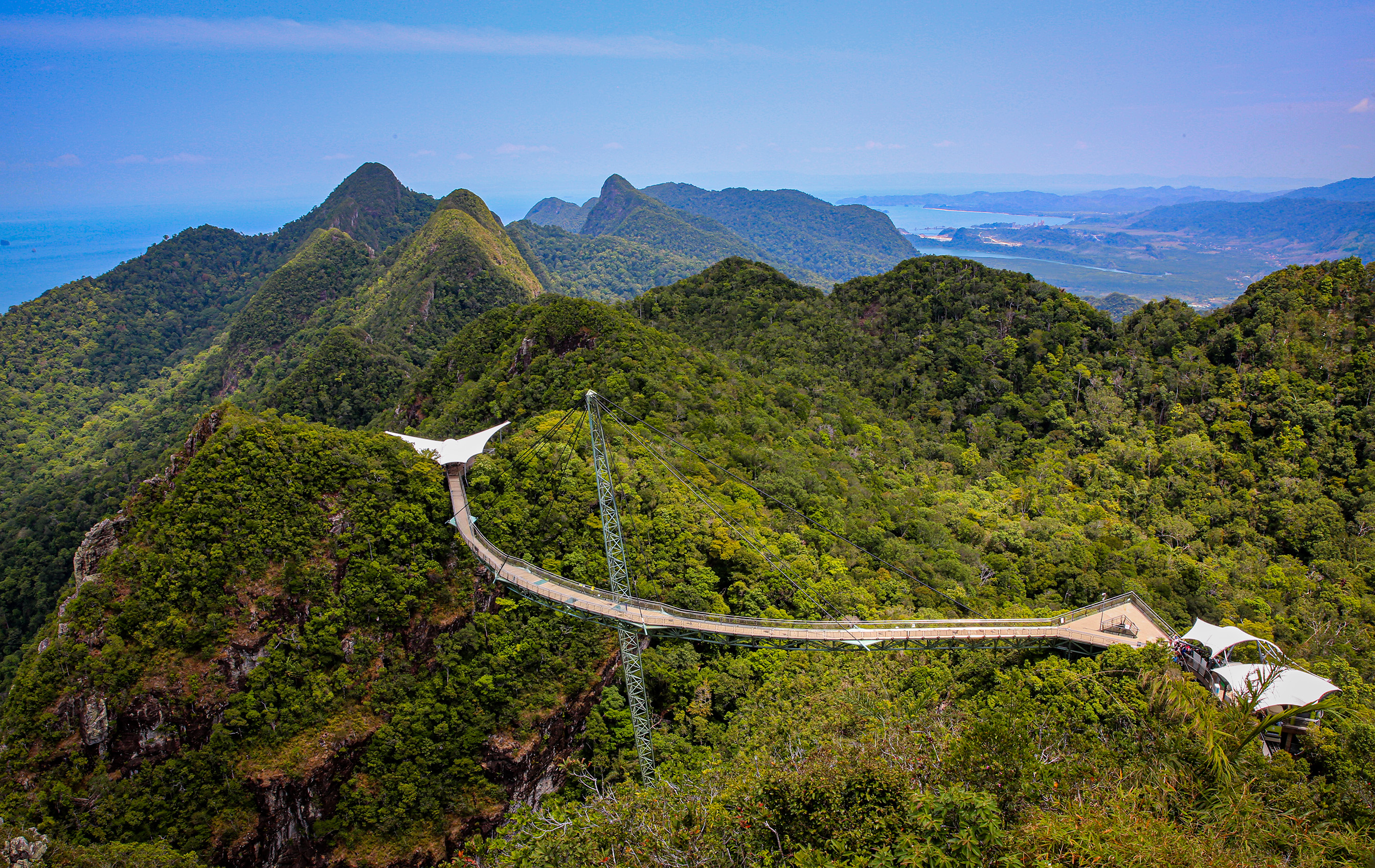 Sky bridge from the lookout