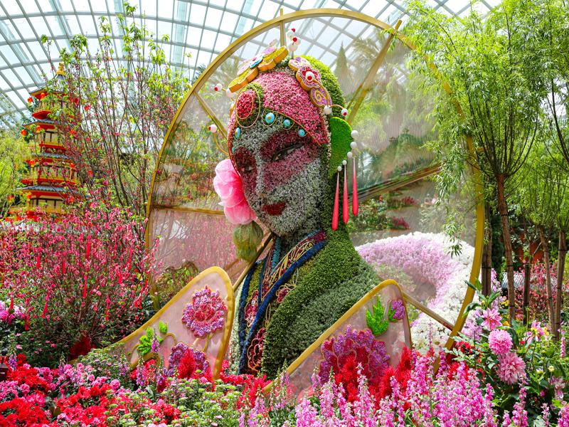 Flower Dome at Gardens by the Bay