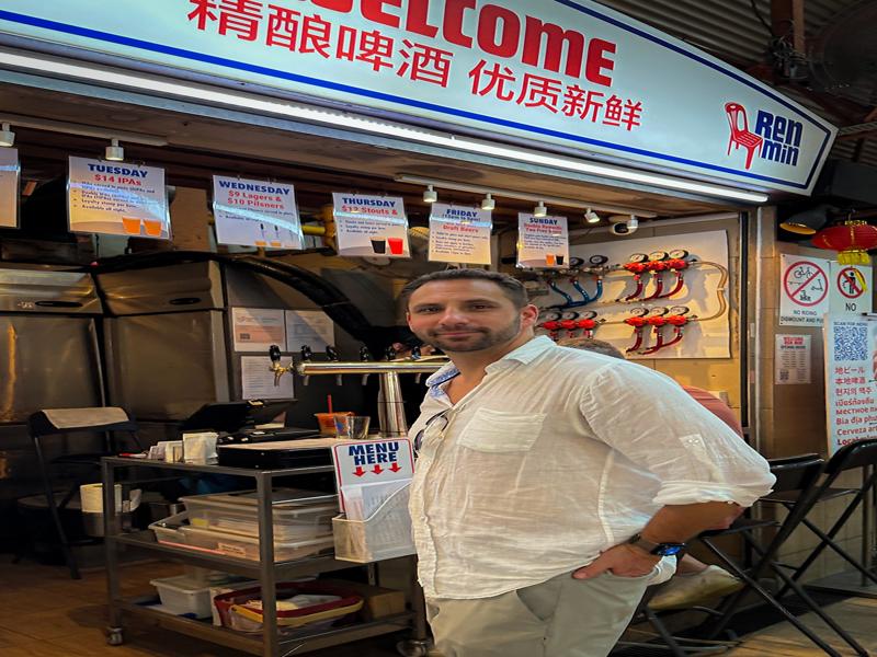 Little red chair microbrew beer