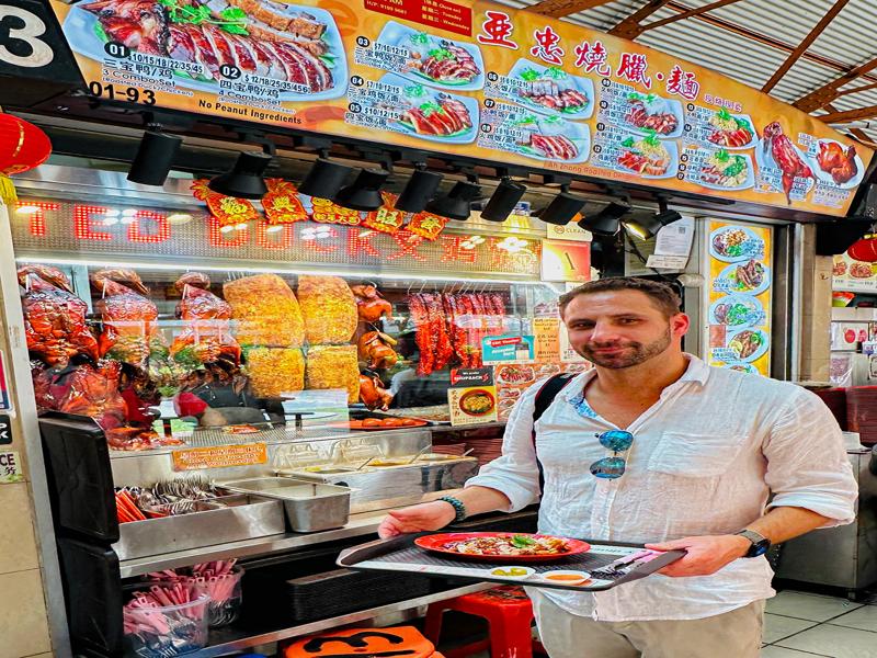 Selection of pork meat purchased