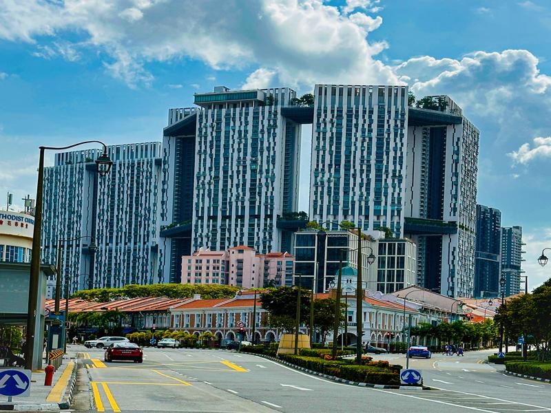 Massive apartments in Singapore