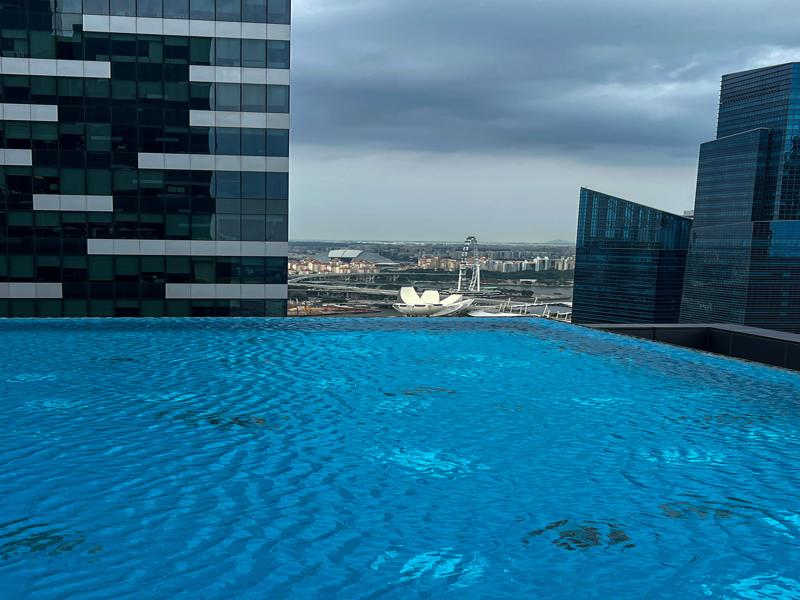 View from the Westin pool