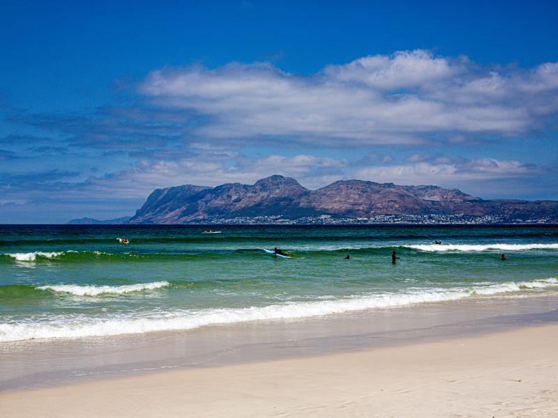 Surfers at the beach