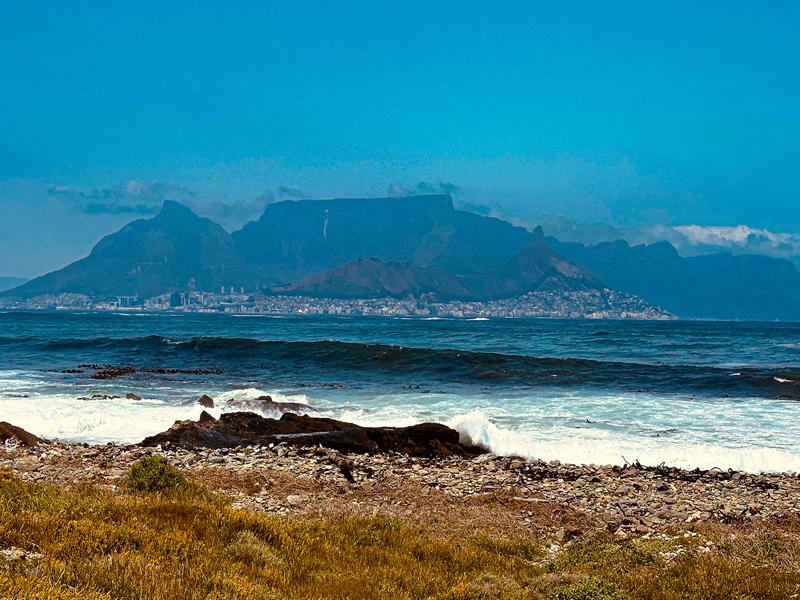 Cape Town from Robben Island