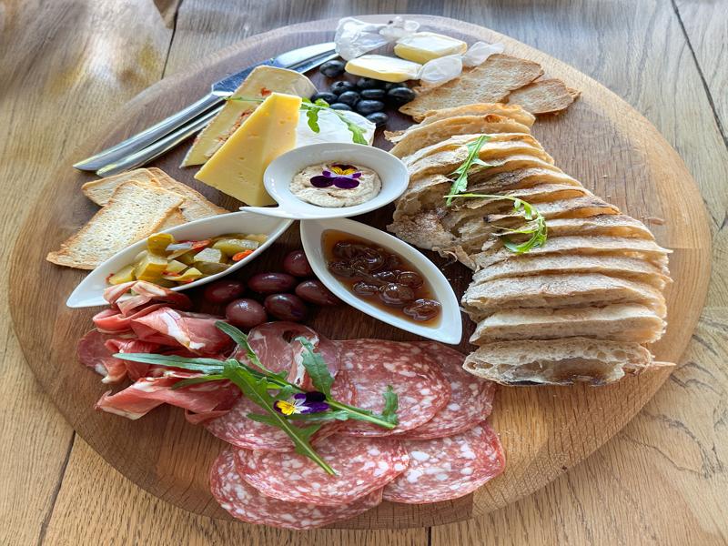 Charcuterie at Niel Ellis winery