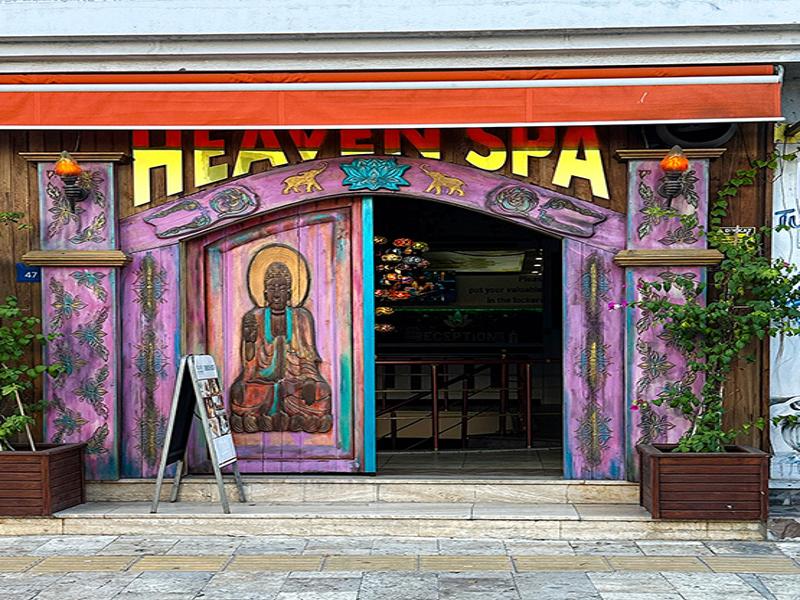 Entrance to Heaven Spa