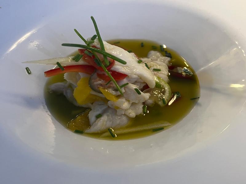 Lionfish ceviche