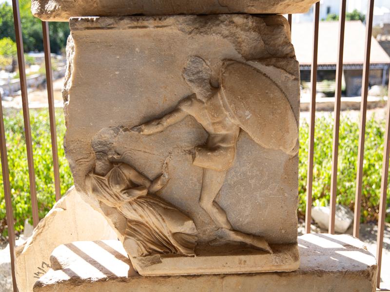 Piece of the mausoleum