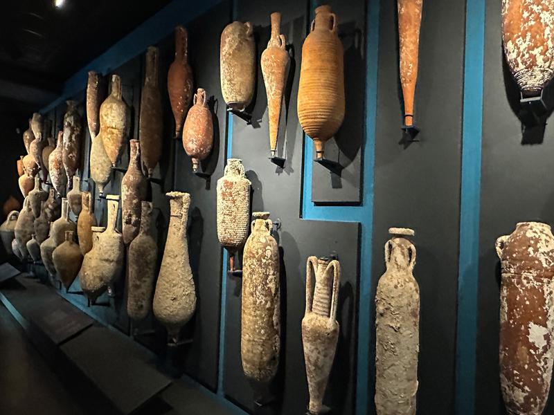 Shipwreck recoveries at Underwater Archaeology Museum