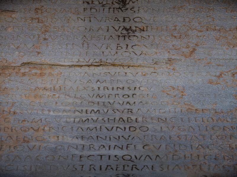 Tablets with Roman engraved writing