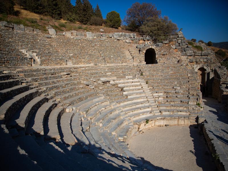 The smaller amphitheater