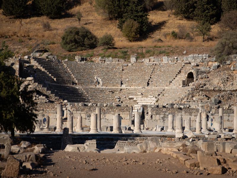 The smaller amphitheater