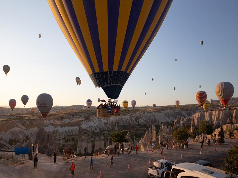 Getting ready to land