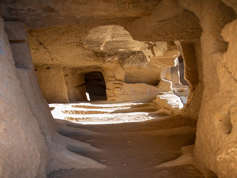 Exploring the cave churches