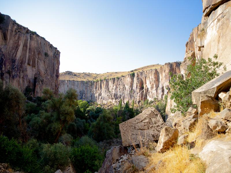 Ihlara Valley view