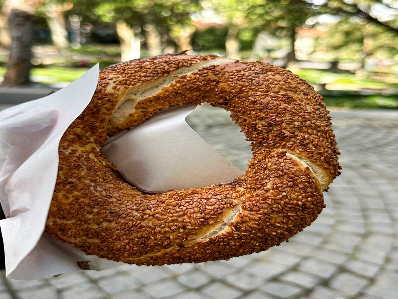 Simit for breakfast
