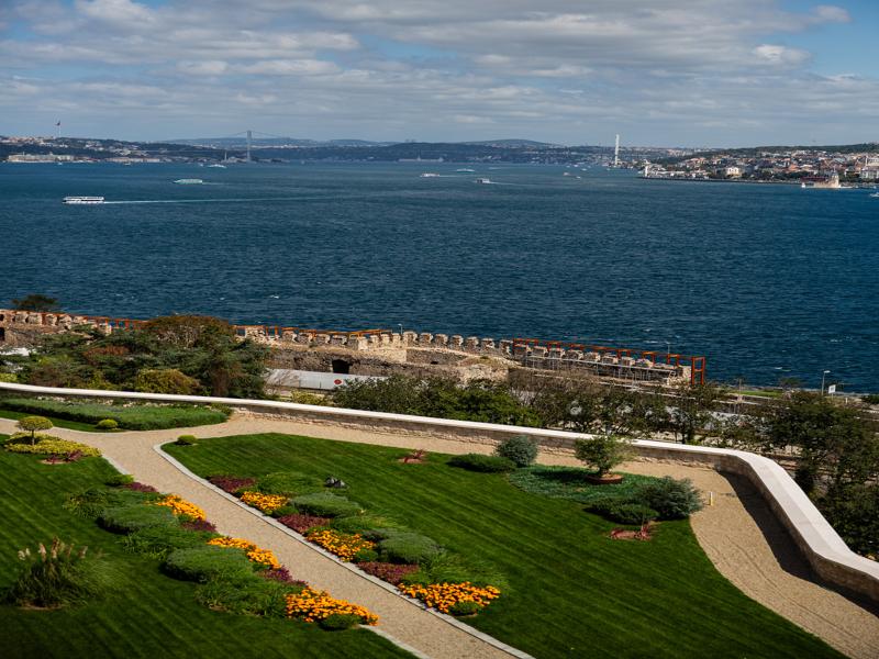 The Bosphorus from Topkapi Palace