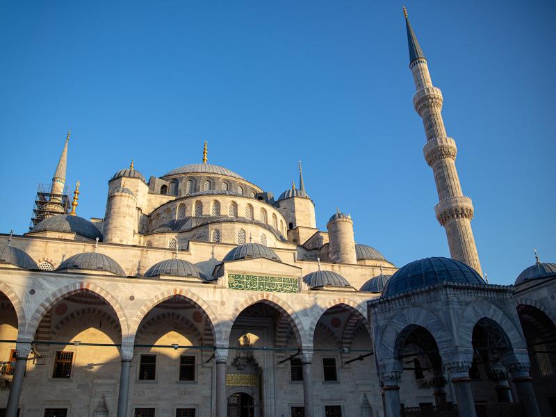 Blue Mosque from outside