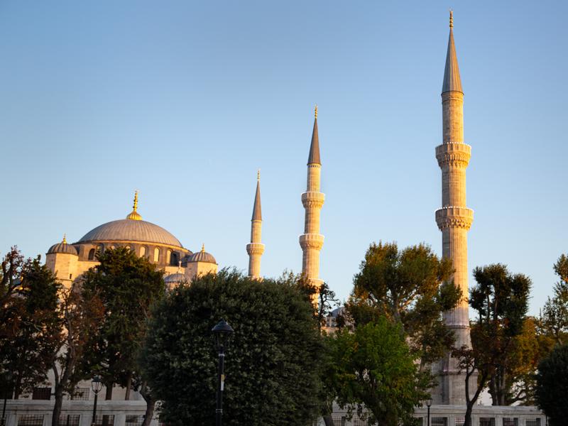 Blue Mosque from outside